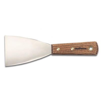 Premier wood handle putty knife spatula